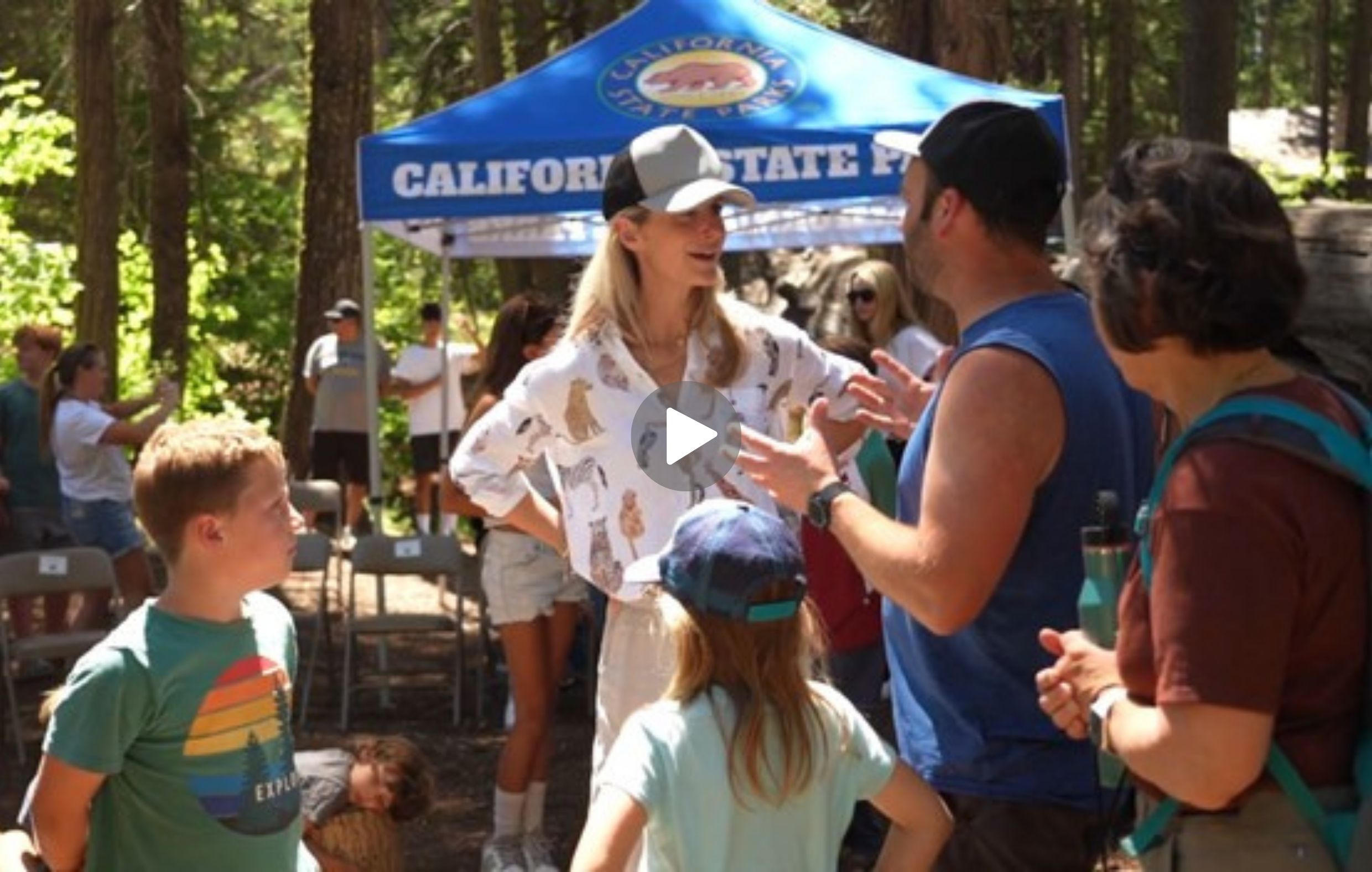 YouTube video of the California First Partner at Calaveras Big Trees State Park
